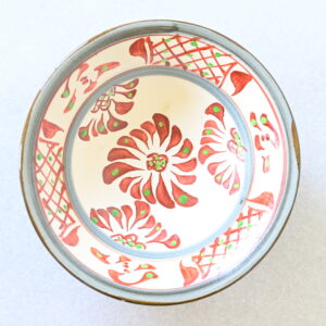 赤絵　7寸皿