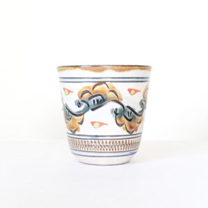 赤絵　コップ　大